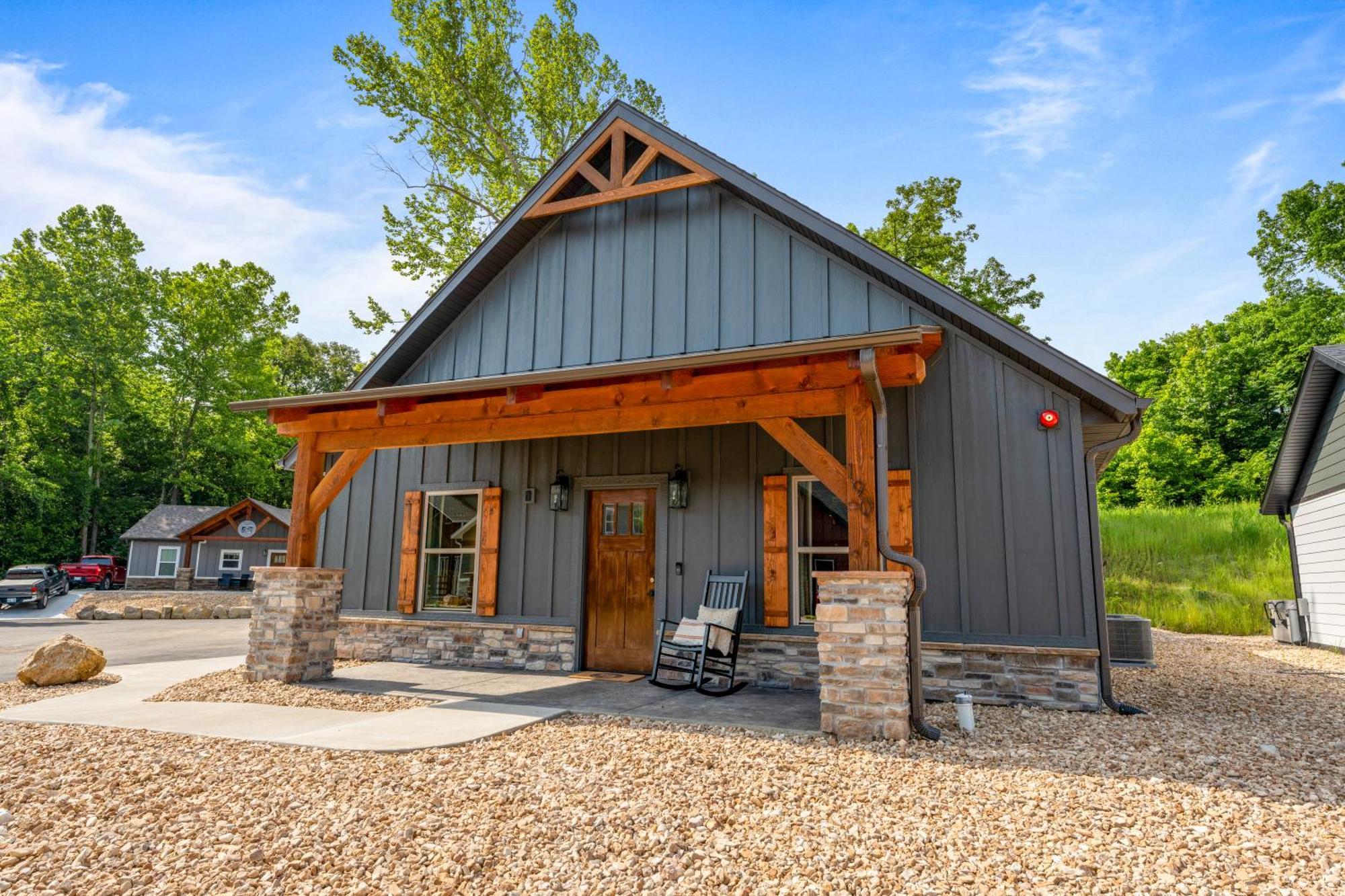 Hollister New Ozark Oasis Luxe Cabin Retreat With Hot Tub מראה חיצוני תמונה