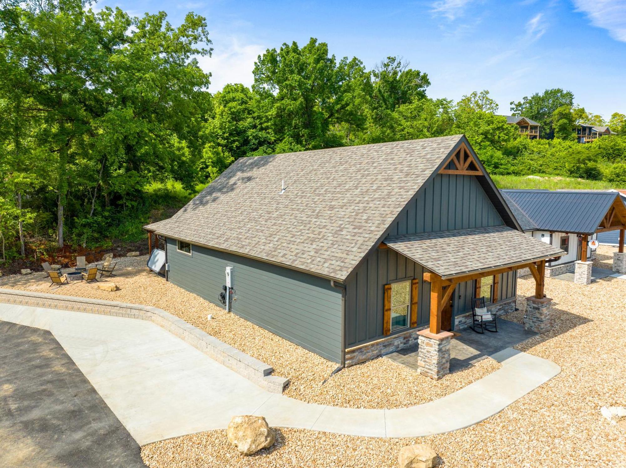 Hollister New Ozark Oasis Luxe Cabin Retreat With Hot Tub מראה חיצוני תמונה
